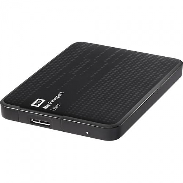 WD - My Passport Ultra 500GB External USB 3.0 Hard Drive - Black